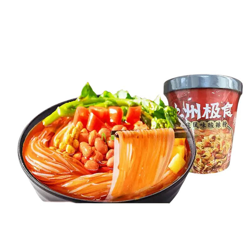 Laiyifen hot and sour noodles 120g*2 packs of verm 240 g