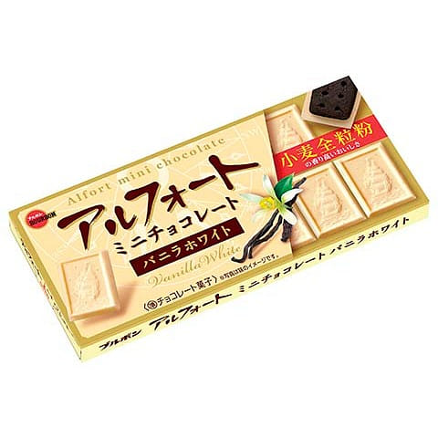 「日本直送」ブルボン・アルフォート ミニチョコレートバニラホワイト 12個箱入り 1 箱
