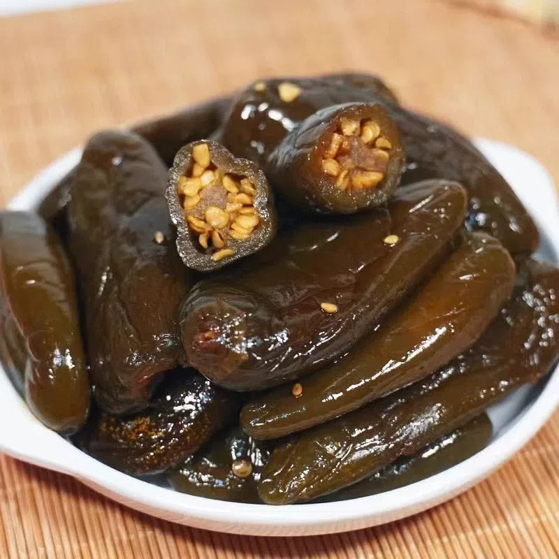 油燜港椒鹹菜500g*1袋 500 克