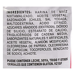 Sabritas Churrumais Chips, Con Limoncito Flavor 185 g