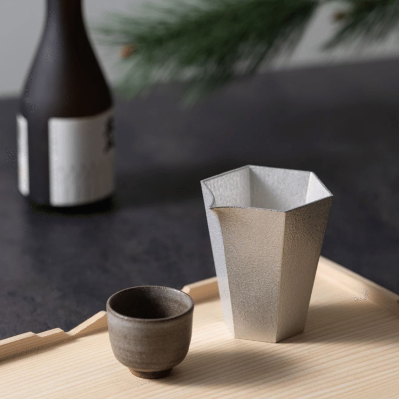 Nousaku Sake Bottle ONLY 230ml(Gift Box) 1 count