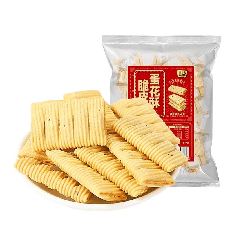 其妙 ขนมไข่กรอบเซี่ยเหมิน 140g*1 140 กรัม