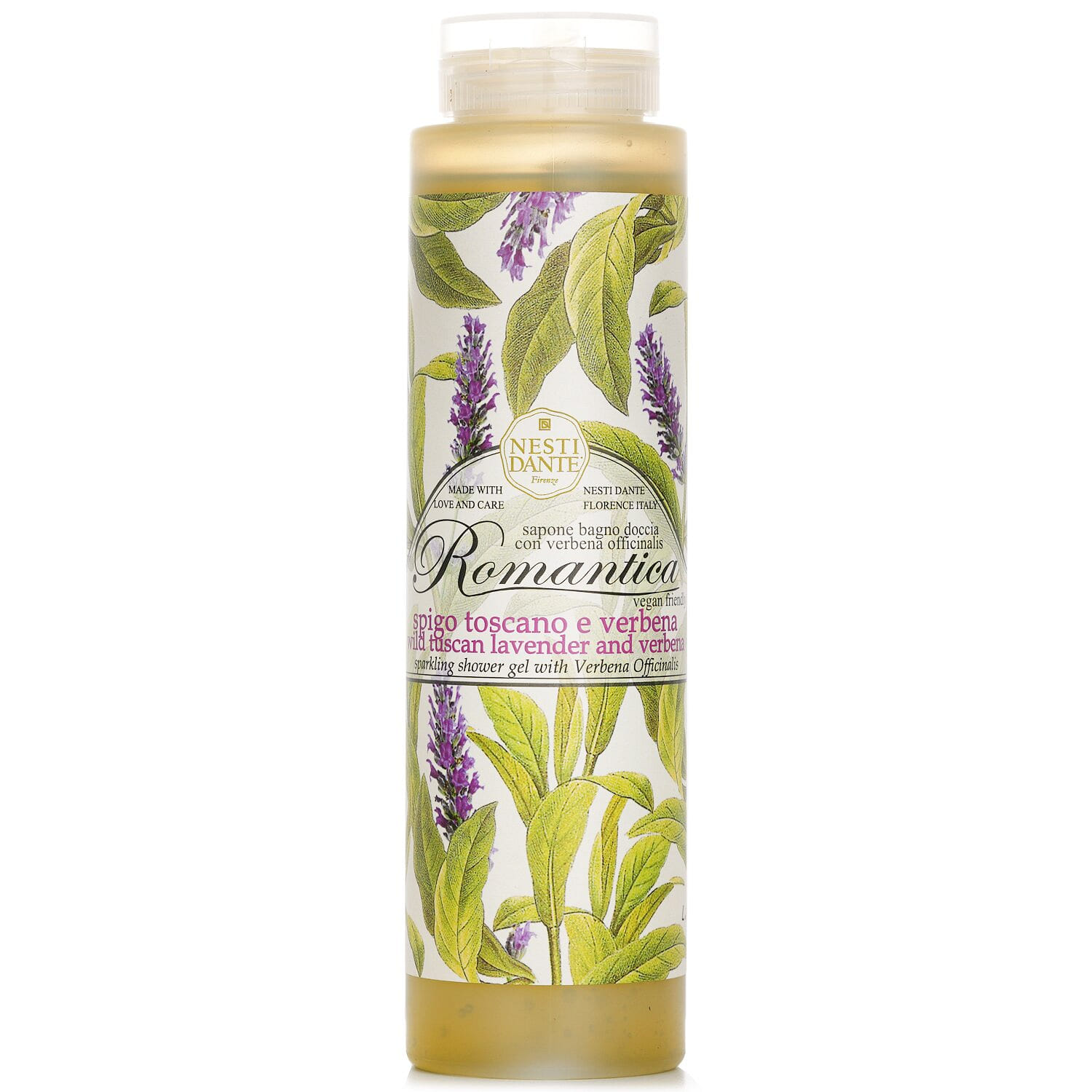 Nesti Dante Romantica Sparkling Shower Gel Wit 300 밀리리터
