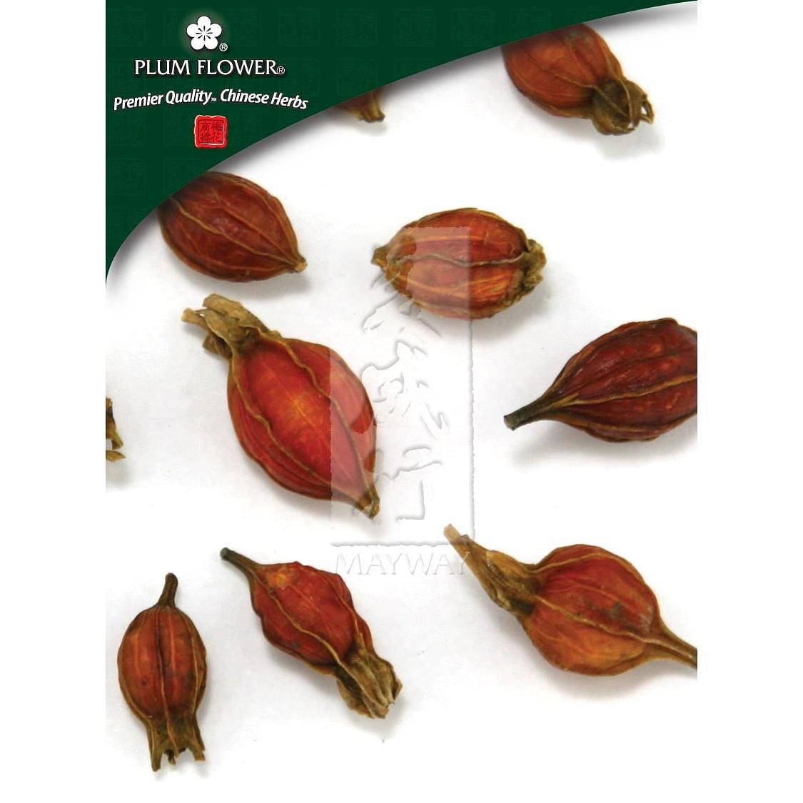Zhi Zi, unsulfured Gardenia jasminoides fruit 1 ส่วน
