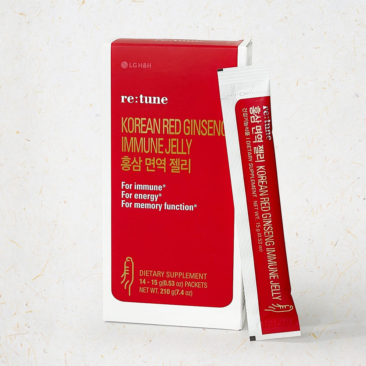 RE:TUNE Korean Red Ginseng Immune Jelly 14PC 1 박스