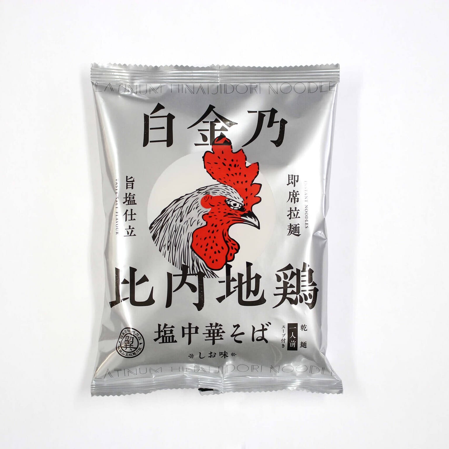 1 serving / Stewed Japanese Ramen Noodle Akita Chicke Ramen Platinum Salt Flavor 1 個