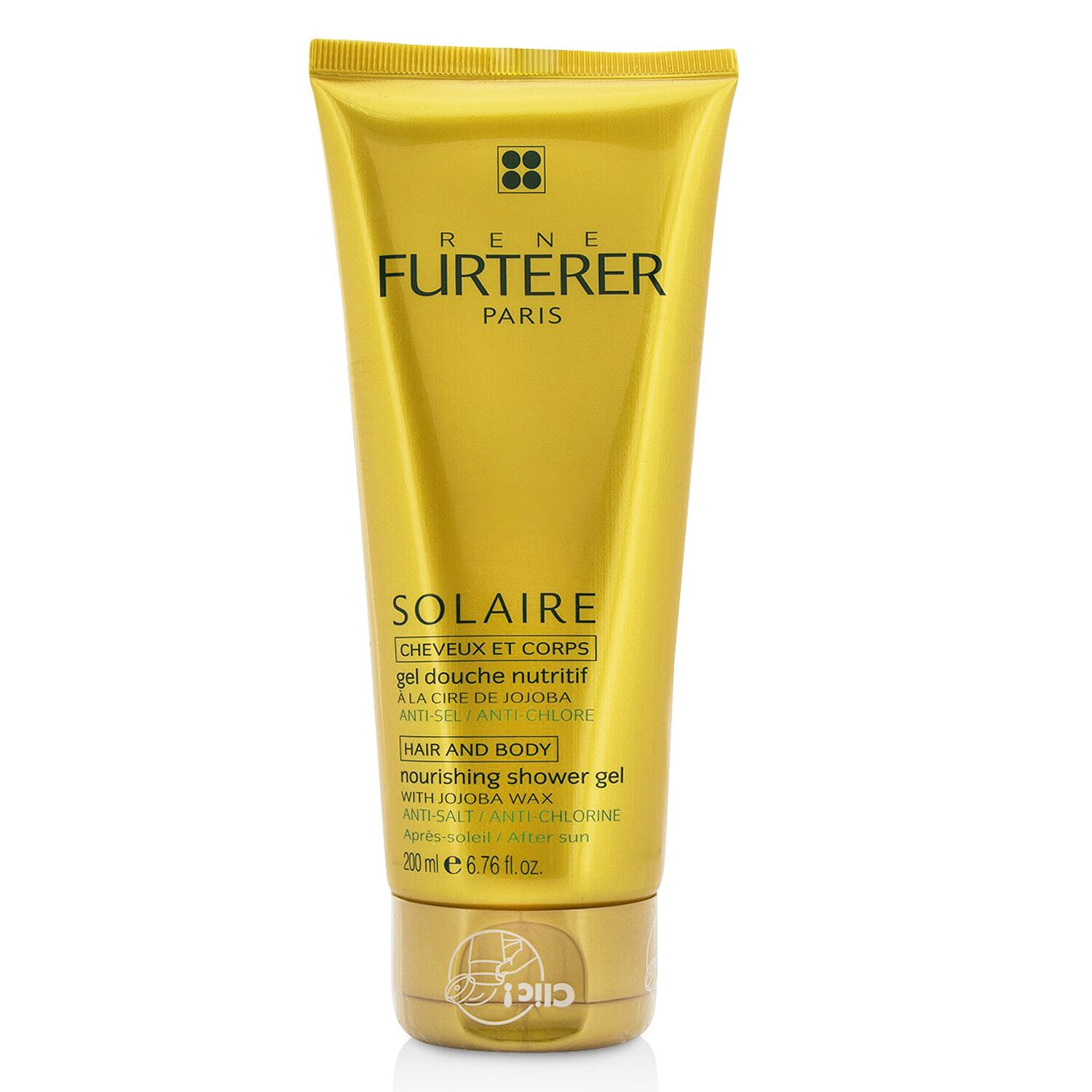 Rene Furterer Solaire Jojoba Wax Shampoo and Body Wash (Hair and Body) 200 ml