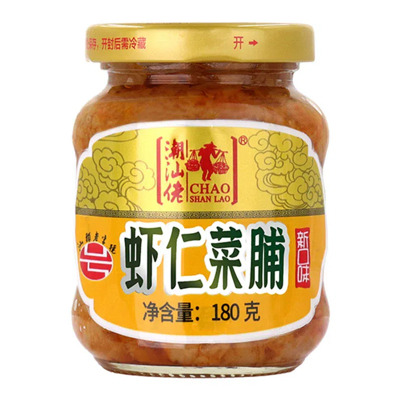 Chaoshan People Shrimp and Preserved Radish 180g 180 그램