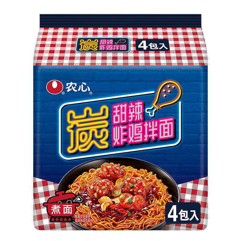 Sweet and Spicy Noodles 136g*4 packs 544 กรัม