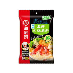 Haidilao Seafood Three Fresh Hot Pot Base 200 g