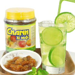 짠 자두 라임 절임 – 1병 1 개입