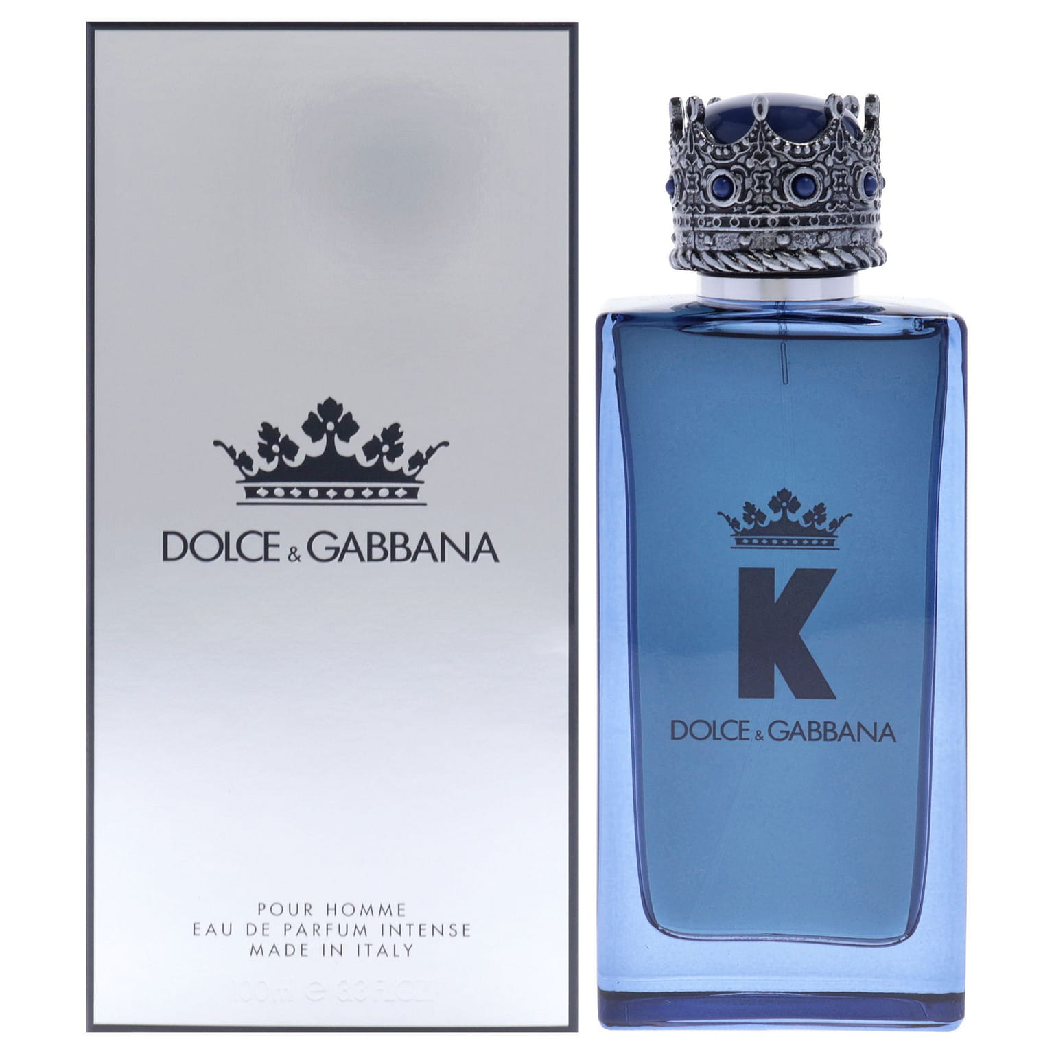 돌체앤가바나 K 인텐스 남성용 향수 - 3.3oz (100ml) EDP 스프레이 3.3 온스