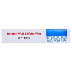 Tongren Wuji Baifeng Wan 9g*10pills 1 box 1 box