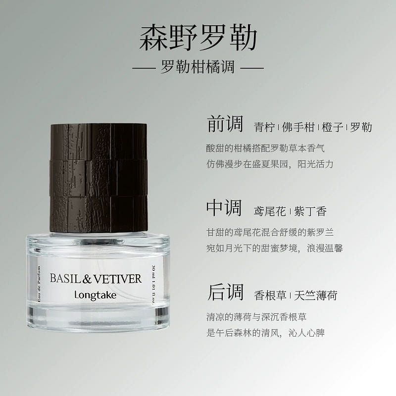Longtake perfume 30ml-Mori no Basil 30 밀리리터