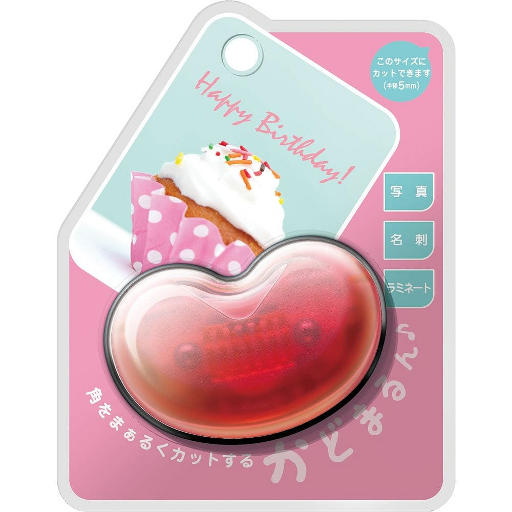 Sunstar Kadomaru Mini Pink Corner Cutter 1 개입