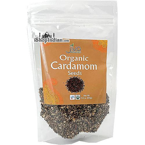 Jiva Organics Cardamom Seeds, 3.5 oz bag 3.5 oz