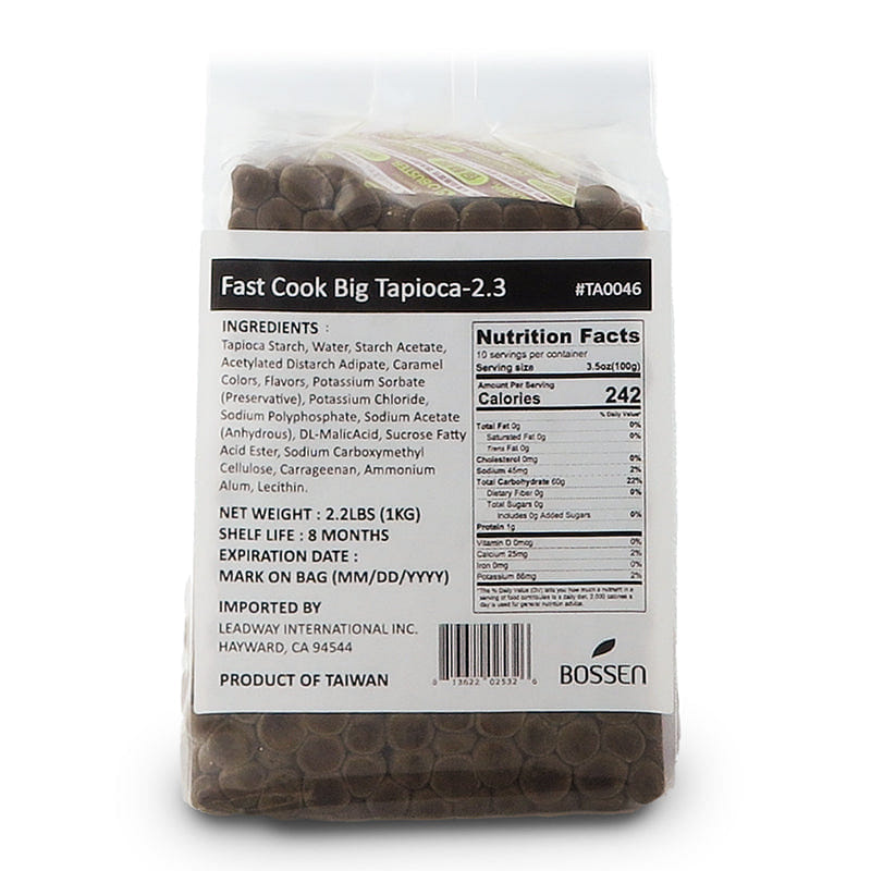Bossen Fast Cook Big Tapioca (2.2 lbs) 2.2 파운드