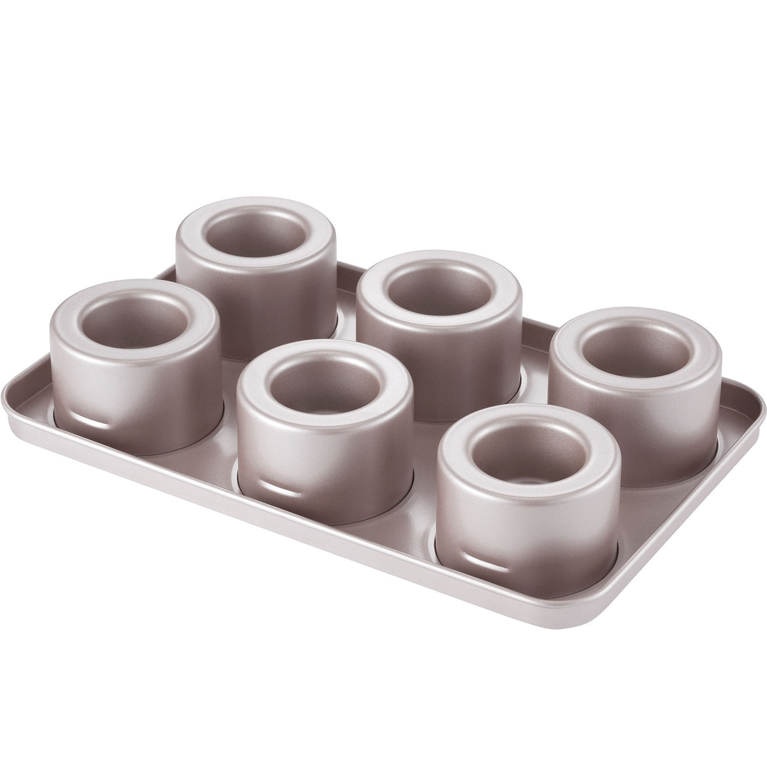 CHEFMADE 6-Cavity Multi-Purpose Brownie Cake Pan 1 each