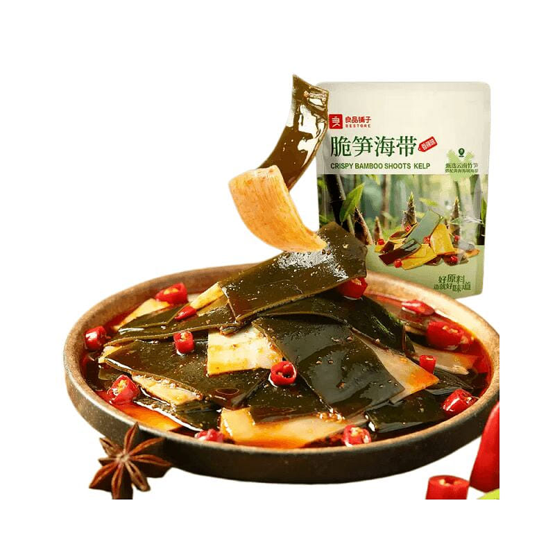 Liangpinpuzi Spicy Seaweed 160g * 1 Bag 160 g