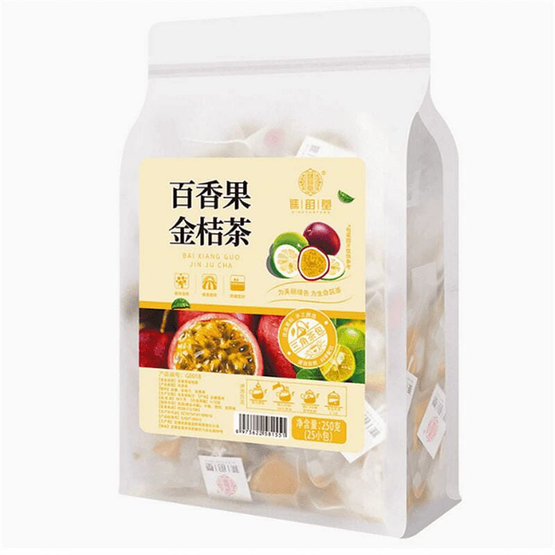 譙韻堂 百香果金桔茶 蜂蜜凍乾水果百香果250g 1 份