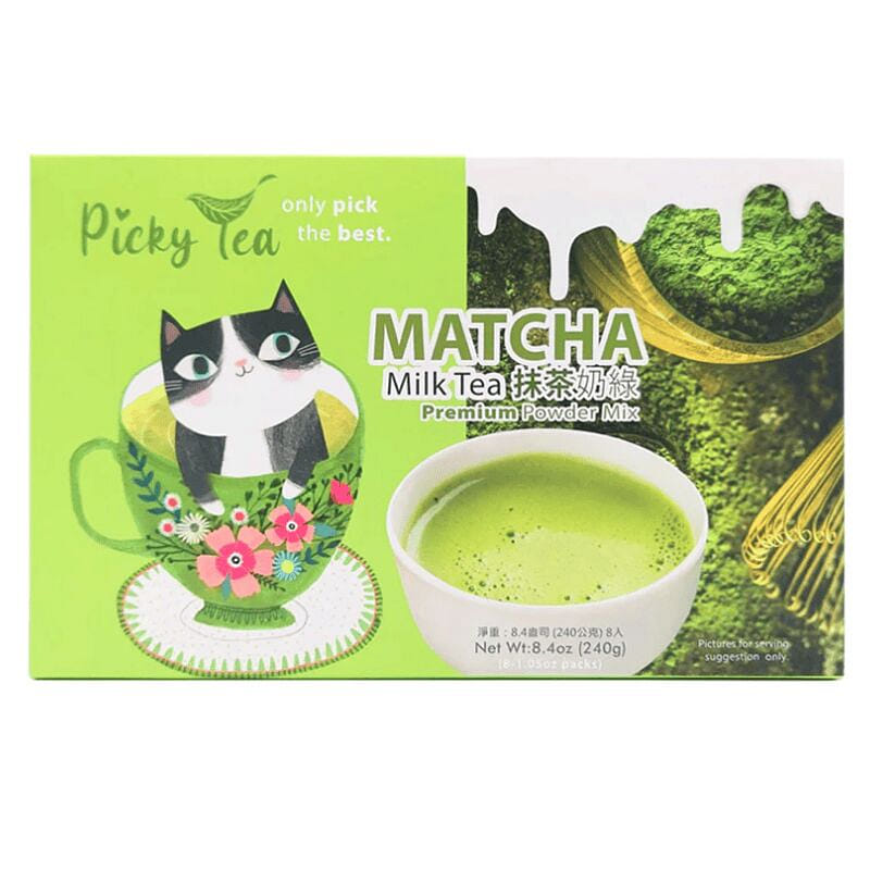 【Picky Tea】抹茶奶綠8入 240 克 - Weee!