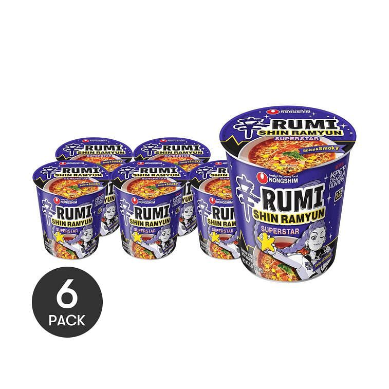 Nongshim KPop Shin Ramen Cheese - 95g x 6 Packs 95 g