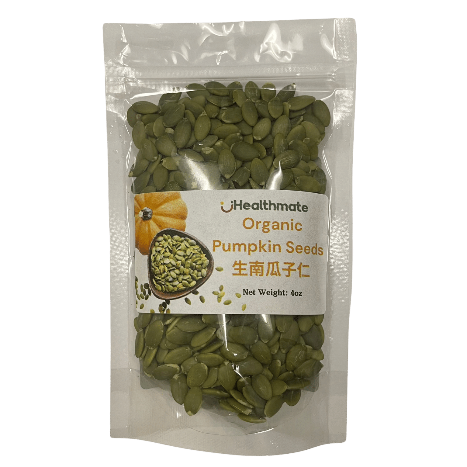 Organic Pumpkin Seeds (4oz) 4 온스