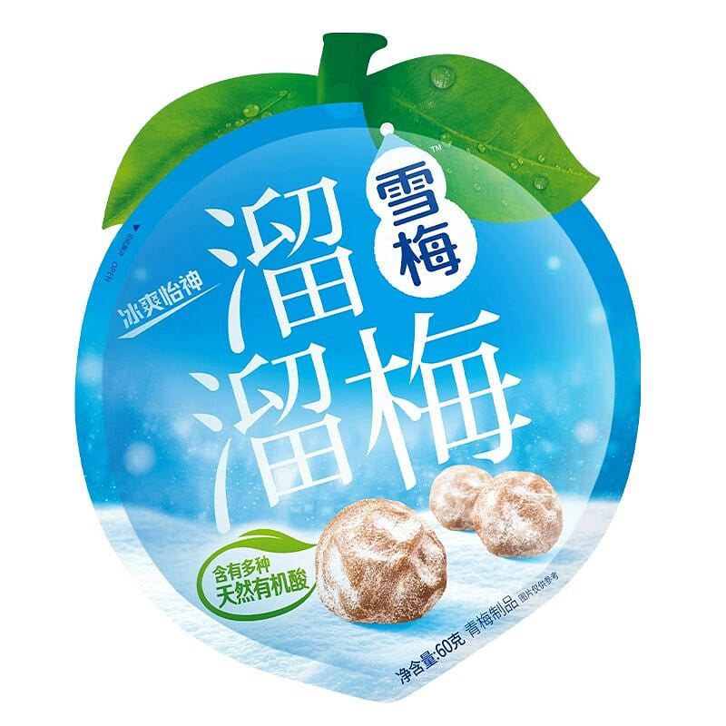 Liuliumei 60g snow plum snack dried fruit 60 그램