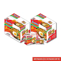 Indomie Fried Noodle (2x30 Pack) Halal 1 count*60 pack