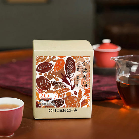 weee_beverages_金奖寿眉茶叶 2017年福鼎高山老白茶清甜滋润养生 30 克