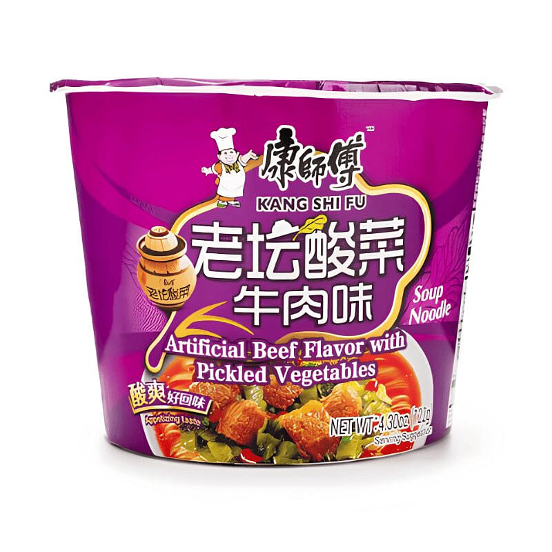 Master Kong 즉석라면 사우어크라우트 소고기맛 122 g