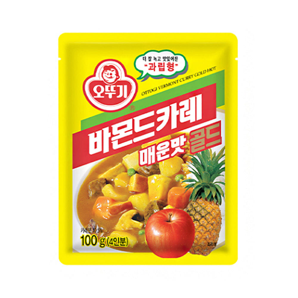 오뚜기 바몬드 카레 골드 매운맛 100g 1 개