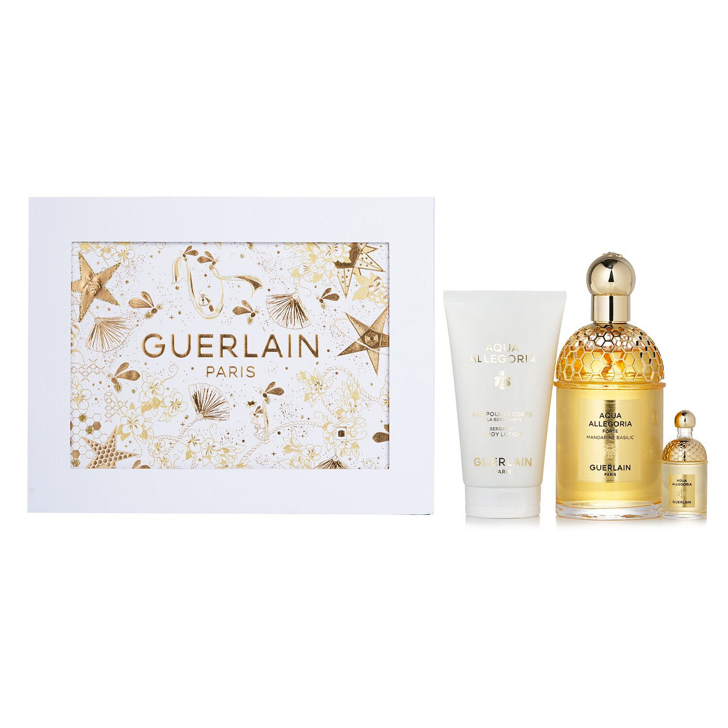 Guerlain Aqua Allegoria Mandarine Basilic Coffret: 3pcs 3 개