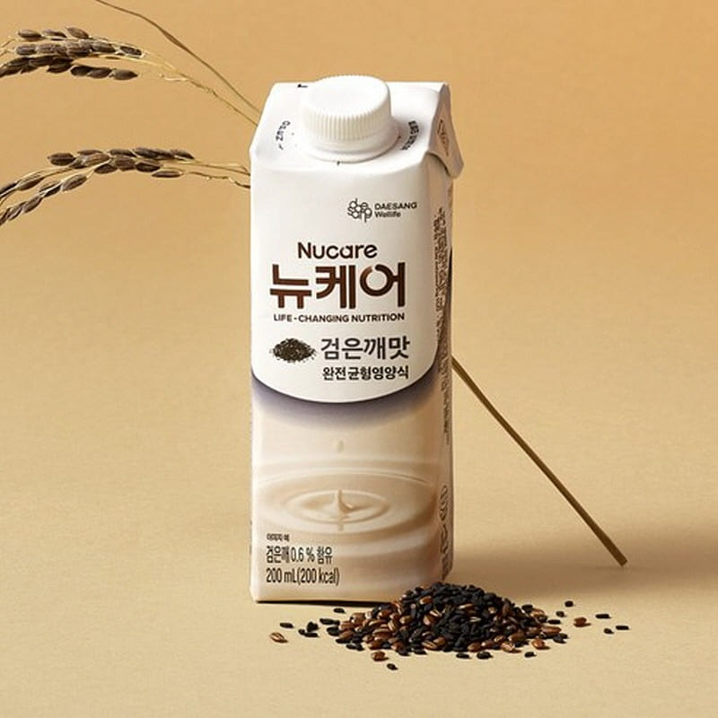 (묶음상품) 뉴케어 검은깨맛 완전균형영양식 (24개입) 200 밀리리터