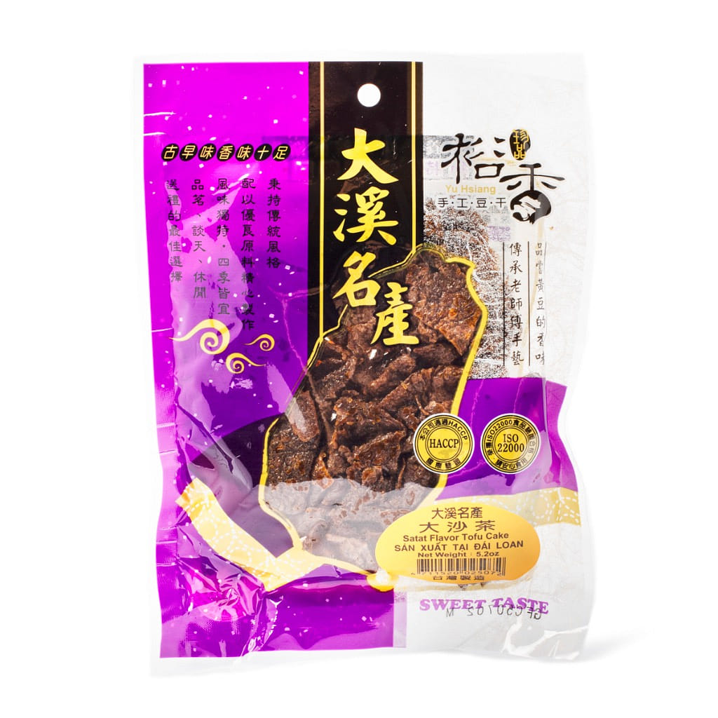 Yu Hsiang Dried Tofu Cakes, Satay Flavor 150 g*24 pack