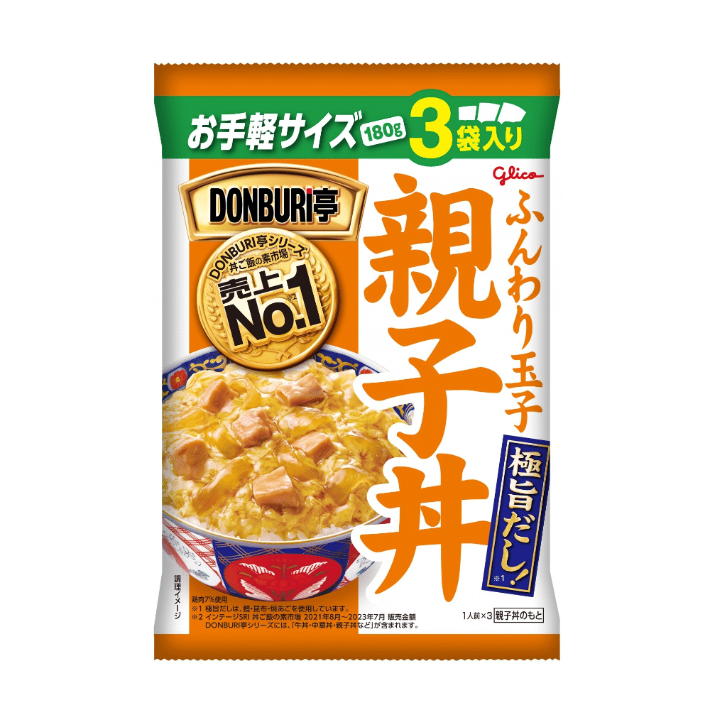 蓋飯 3 餐包親子丼 180g x 3 袋 1 把