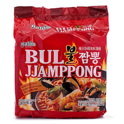 Paldo Bul Jjamppong Instant Noodles Family Pack 139g*4 556 g