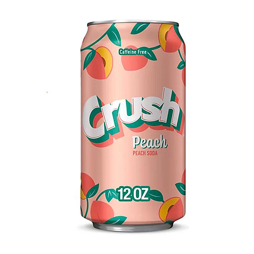Crush Peach 12oz Can 1 each