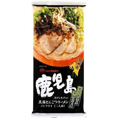 Marutai Ramen Kagoshima Black Tonkotsu Ramen 185g 1 개