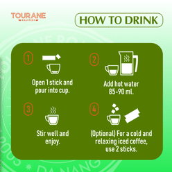 Tourane Instant Coffee Coconut Cappuccino Premium 270 g