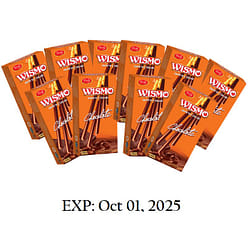 Wismo Chocolate Biscuit Stick (Box Of 10) 22 g