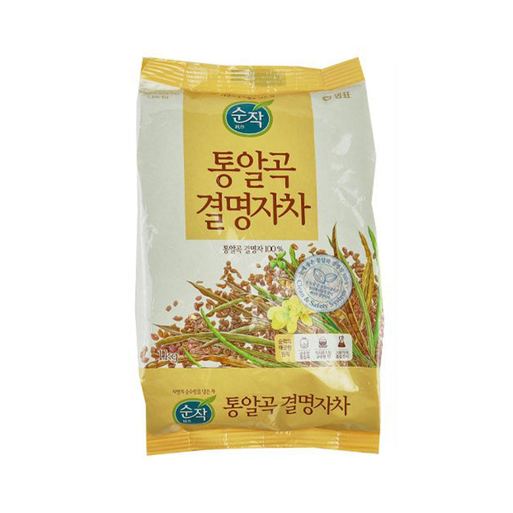 샘표 순작 통알곡 결명자차 1kg 1 개