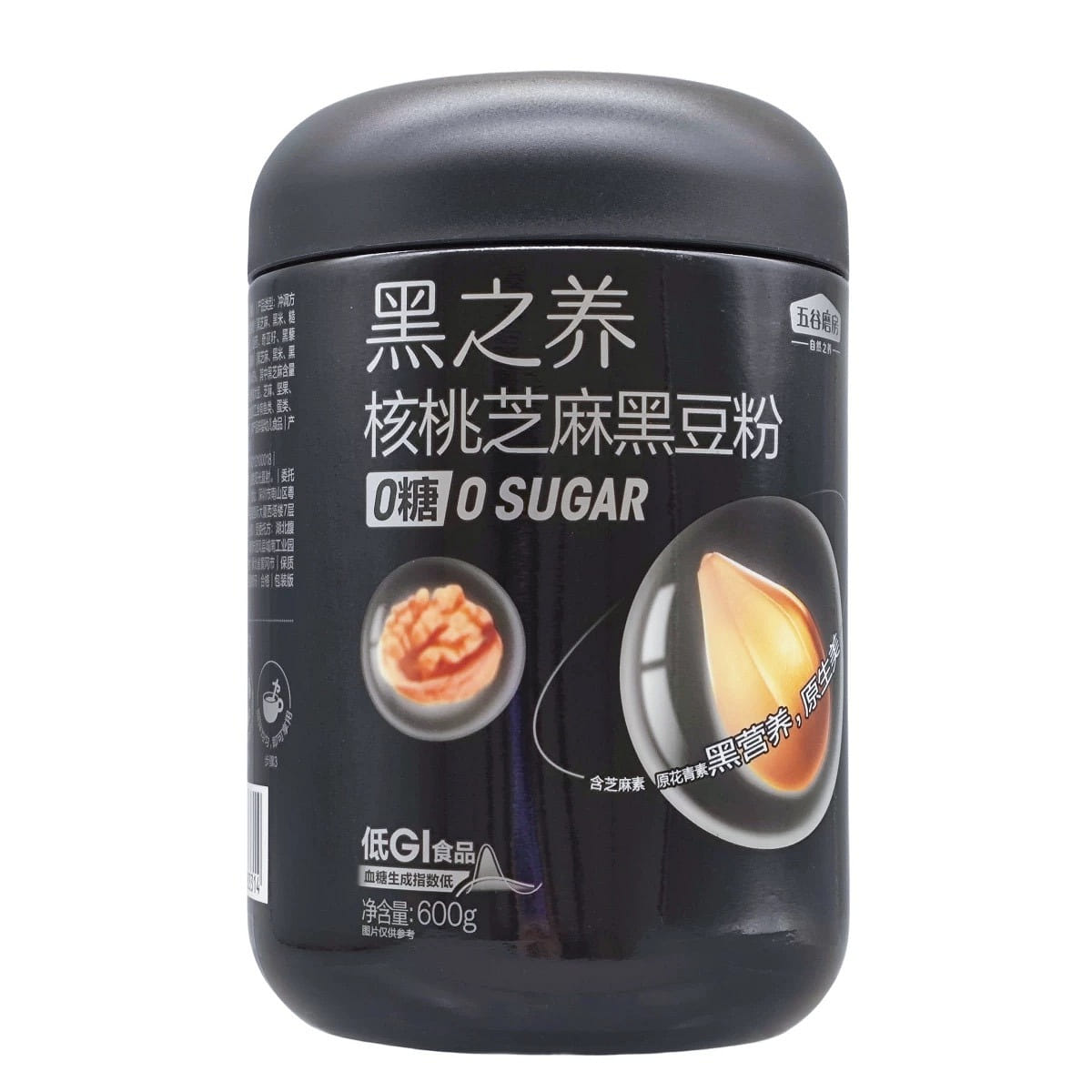 Grain mill black nourishing black sesame paste walnut sesame black bean powder 600 그램