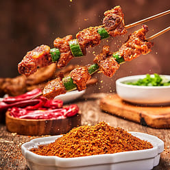 翠宏香辣蘸料装辣椒面串串火锅烧烤卤肉蘸 水干碟(3g/袋） 3 克