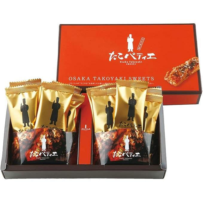 Hyogetsudo Osaka Souvenir Takoyaki Crisps 12pcs 1 ส่วน