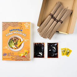 Kenchan Soba Noodle Kit Yuzu Shichimi (4 Servings) 9.9 oz