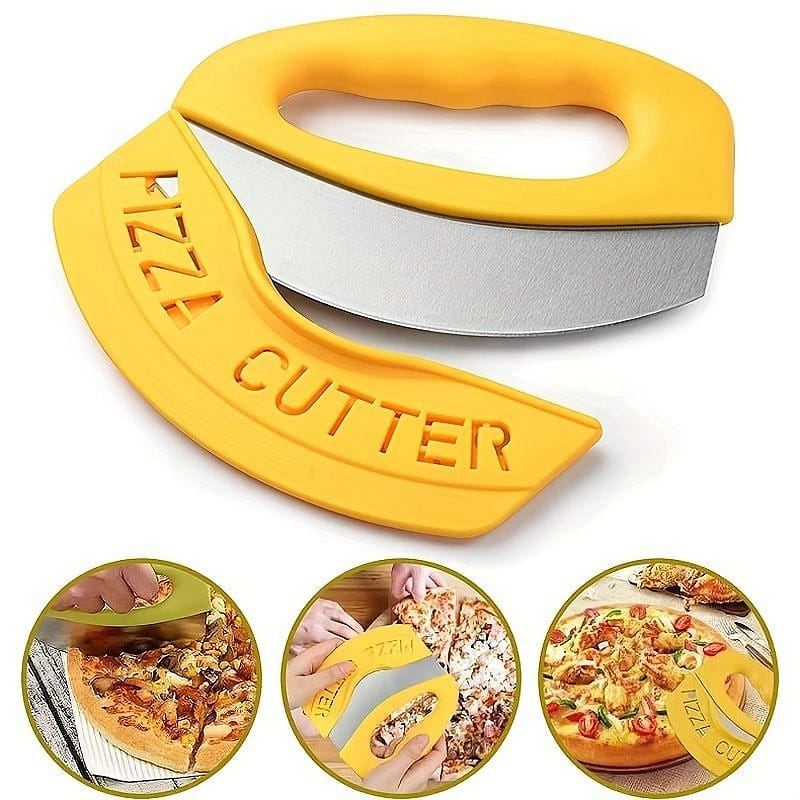 Stainless Steel Rocking Pizza Cutter 1 count