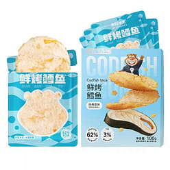Mr. Beaver Fresh Baked Cod Fillet Casual Snack 100g*1box 100 g