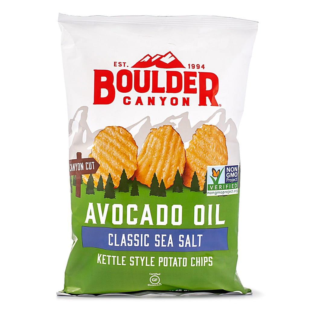 Boulder Canyon Potato Chips, Avocado Oil and Sea Salt 148 g