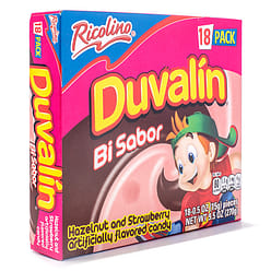 Ricolino Duvalín Candy, Strawberry and Hazelnut 270 g